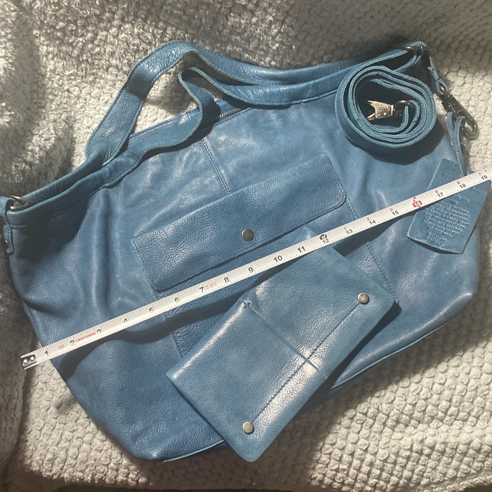 Denim Latico Colin Tote & Terry Wallet SET